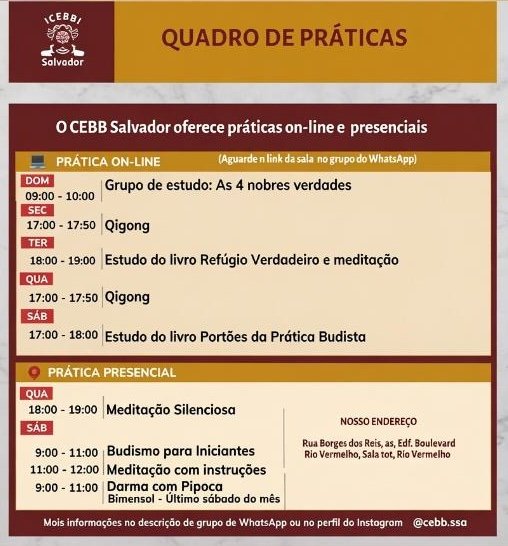 Práticas Presenciais e Online | CEBB Salvador - Centro de Estudos ...