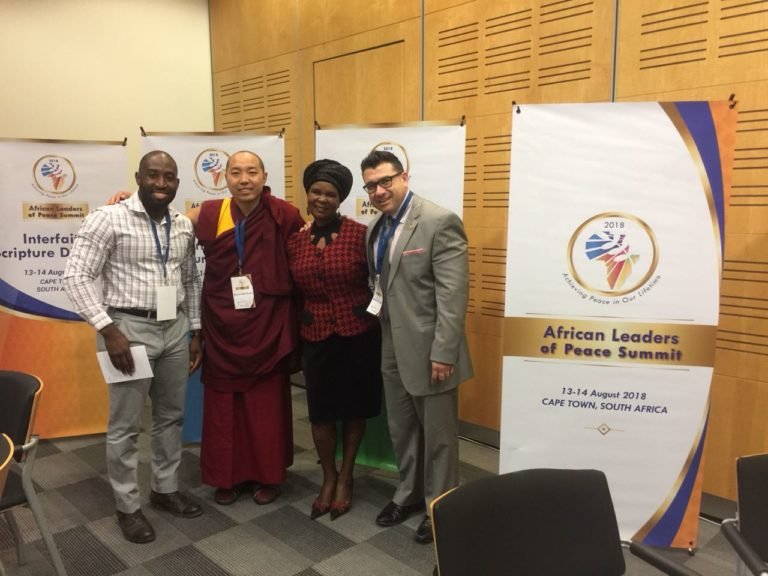 Geshe Lobsang Dhondup participa da Cúpula de Líderes Africanos da Paz (Fonte: tibet.net)