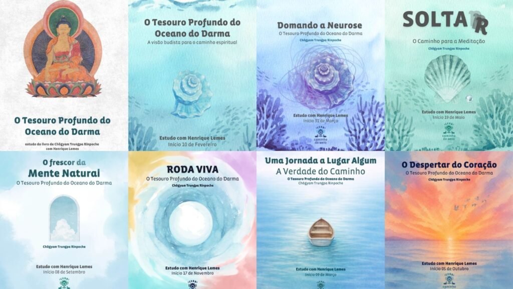 Artes dos estudos O Tesouro Profundo do Oceano do Darma com Henrique Lemes